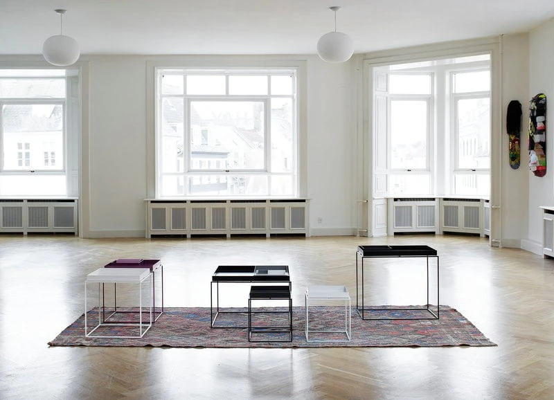 HAY Table Carrée Moyenne Tray, Noir 5 HAY Table Carrée Moyenne Tray, Noir – Image 5