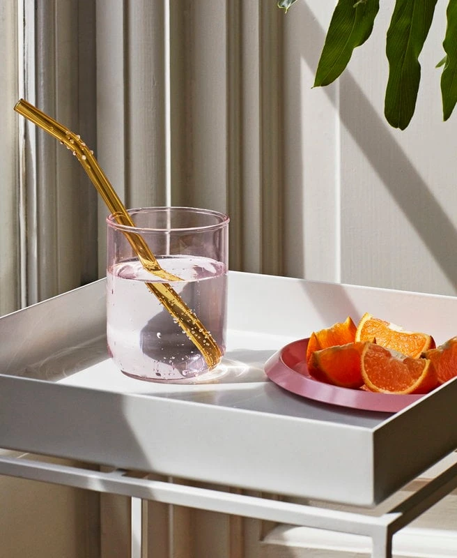 HAY Table Carrée Tray, Modèle Moyen, Warm Grey 2 HAY Table Carrée Tray, Modèle Moyen, Warm Grey – Image 2