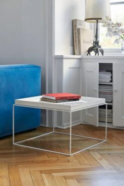 HAY Table Tray, Grand Modèle, Blanc -Hay Magasin Tray Table Coffee white