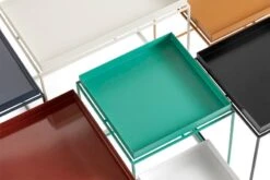 HAY Table Carrée Moyenne Tray, Chocolat 8 HAY Table Carrée Moyenne Tray, Chocolat -Hay Magasin Tray Table family 2019 04