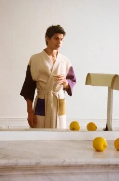 HAY Lampe De Table Anagram, Rice 9 HAY Lampe De Table Anagram, Rice -Hay Magasin Waffle Multi Bathrobe cream multi Anagram Table Lamp rice