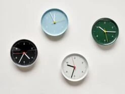 HAY Wall Clock, Vert 10 HAY Wall Clock, Vert -Hay Magasin Wall Clock Family 04