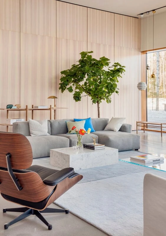 HAY Tapis Raw No 2, Bleu Clair 2 HAY Tapis Raw No 2, Bleu Clair – Image 2